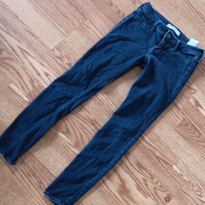 Hollister Deep Blue Denim Jeggings